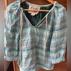 Ace&Jig tie neck top